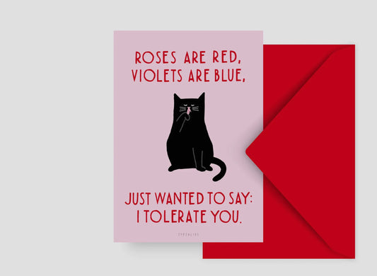 Postal I Tolerate You