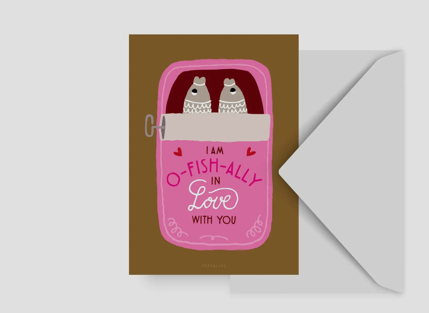 Postal O-Fish-Ally In Love