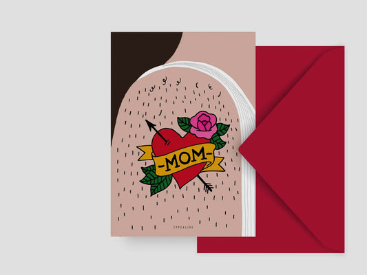 Postal Mom Tattoo