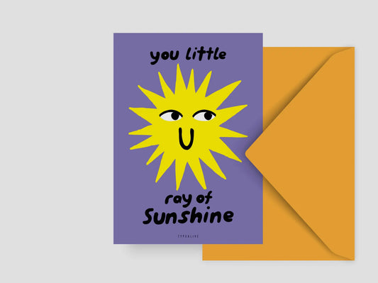 Postal You Little Ray Of Sunshine