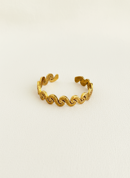 Pulseira Ondas Aberta