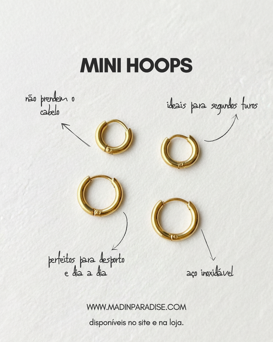 Argolas Mini Hoops