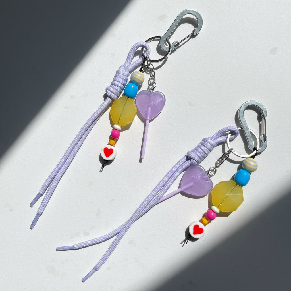 BAG CHARMS. LOJA FÍSICA LISBOA. MAD IN PARADISE. LOLLIPOP.