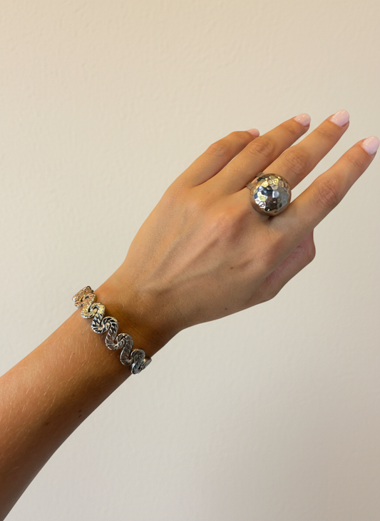 Pulseira Ondas Aberta