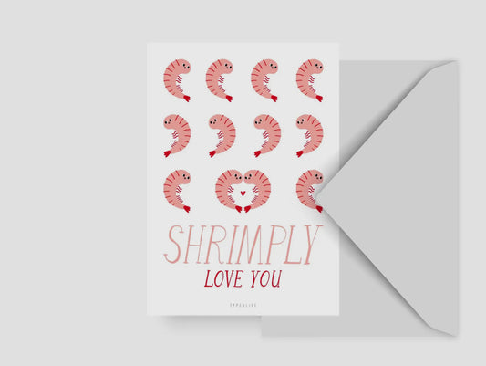Postal Shrimply Love You