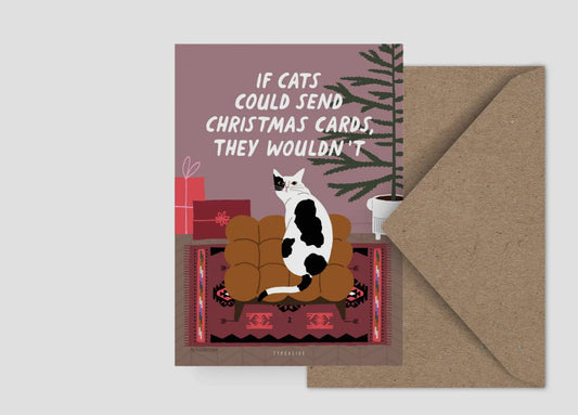 Postal Natal - If Cats Could Send Christmas Cards They Wouldn’t