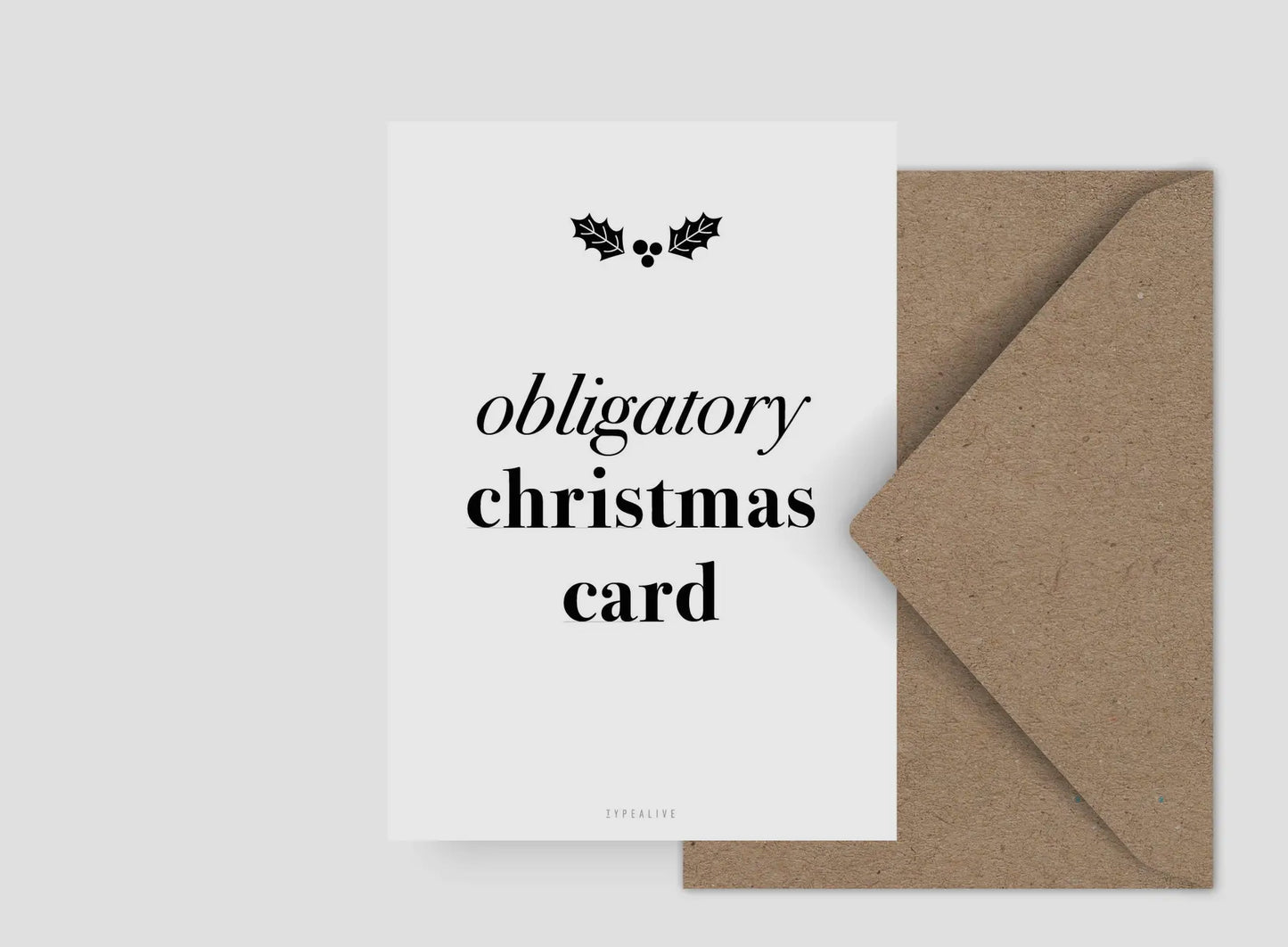 Postal Natal - Obligatory Christmas Card