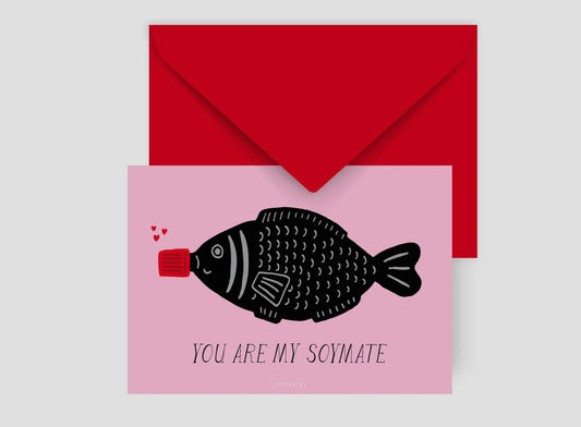 Postal You Are My Soymate