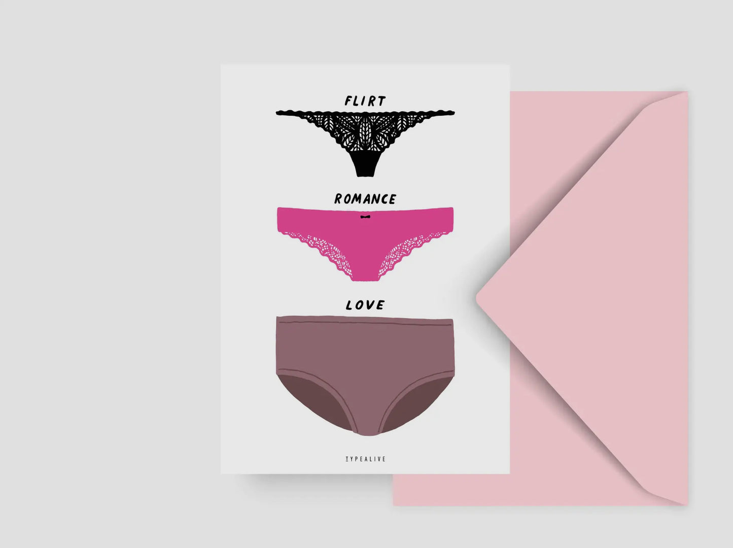Postal Flirt Romance Love