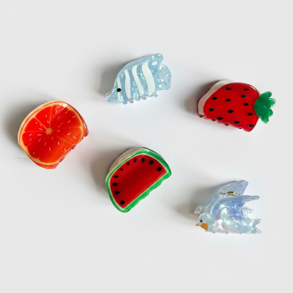 MINI MOLAS MAD. FRUTAS DIVERTIDAS E COLORIDAS.